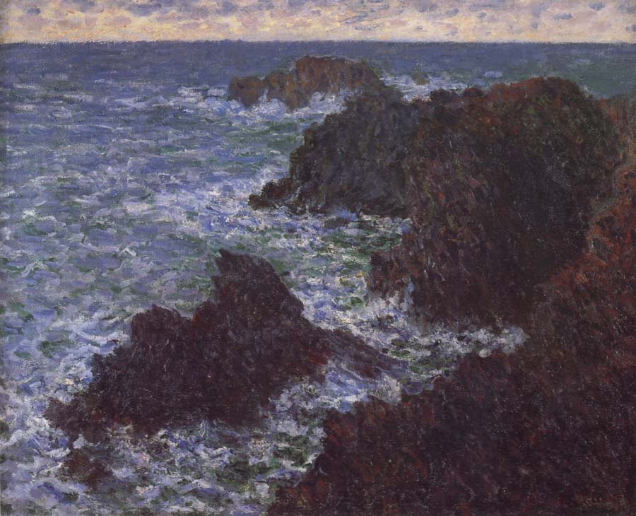 Claude Monet The Cote Sauvage